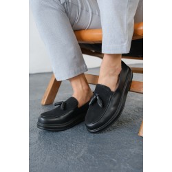 MN002 - CST Loafer Pelle Erkek Ayakkabı SIYAH