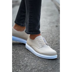 MN003 - CBT Pelle Classica Erkek Ayakkabı BEJ