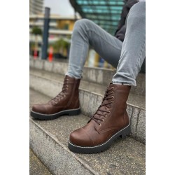 MN009 - CST Military Erkek Bot KAHVE