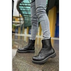 MN009 - FST Military Erkek Bot SIYAH