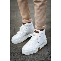 MN057 - GBZ Ghost Line Erkek Bot BEYAZ / BEYAZ