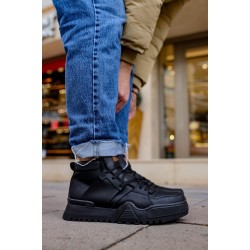 MN057 - GSST Ghost Line Erkek Bot SIYAH/SIYAH