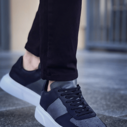 MN087 - CBT Kenton Erkek Ayakkabı SIYAH / ANTRASIT