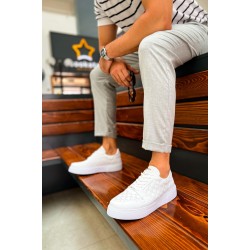 MN153 - CBT Oxford Erkek Ayakkabı BEYAZ