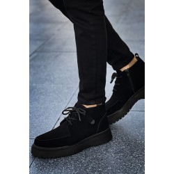 MN213 - SST Bryggen Erkek Bot SIYAH