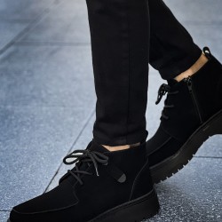 MN213 - SST Bryggen Erkek Bot SIYAH