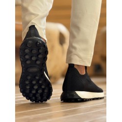 MN2409 - Triko Erkek Ayakkabı SIYAH