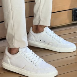 MN2505 - Keten Erkek Ayakkabı BEYAZ / BEYAZ