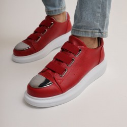 MN251 - CBT Mirror Erkek Ayakkabı KIRMIZI