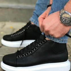 MN258 - CBT Roma Erkek Bot SIYAH