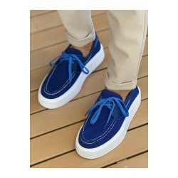 MN2602 - Triko Erkek Ayakkabı MAVI