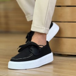 MN2602 - Triko Erkek Ayakkabı SIYAH