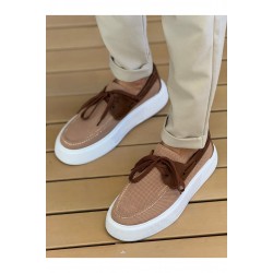 MN2602 - Triko Erkek Ayakkabı TABA