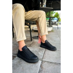 MN979 - Santoni CRT Spor Erkek Ayakkabı SIYAH