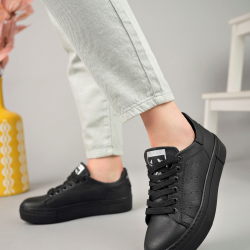 MN983 - CST Tennis Erkek Ayakkabı SIYAH