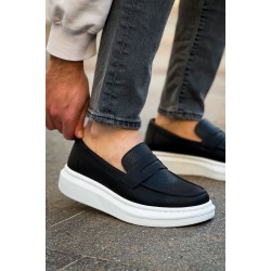 Robert - RS615 Siyah  Erkek Loafer Ayakkabı SIYAH