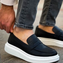 Robert - RS615 Siyah  Erkek Loafer Ayakkabı SIYAH