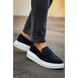 Robert - RS615 Siyah  Erkek Loafer Ayakkabı SIYAH