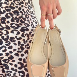 Canka Nude Cilt Babet Ayakkabı