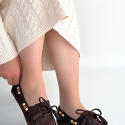 Elora Kahve Süet Babet