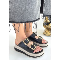 Jalli Siyah Cilt Terlik