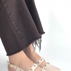 Jorwi Bej Cilt Babet Ayakkabı