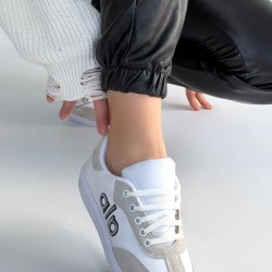 Lendo Beyaz Cilt Bağcıklı Spor Ayakkabı