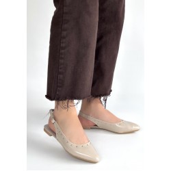 Lowwi Bej Rugan Babet Ayakkabı