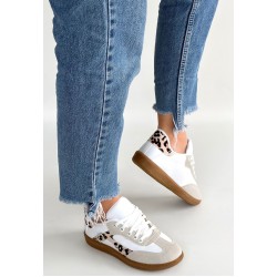 Mier Beyaz Cilt Bağcıklı Spor Ayakkabı