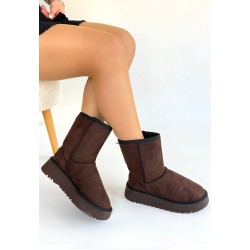 Sophia Kahverengi Süet Bot