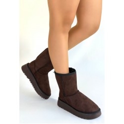 Sophia Kahverengi Süet Bot