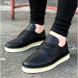 WG013 Siyah Erkek Ayakkabı