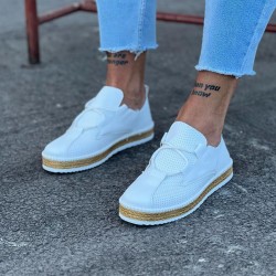 WG015 Beyaz Erkek Casual Ayakkabı