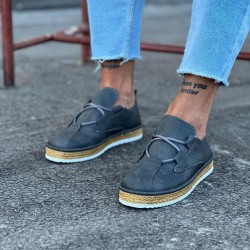 WG015 Gri Erkek Casual Ayakkabı