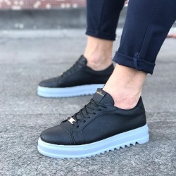 WG025 Siyah Erkek Casual Ayakkabı