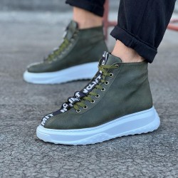 WG03 Haki Erkek Yarım Bilek Bot