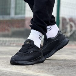 WG062 Kömür Triko Erkek Spor Ayakkabı