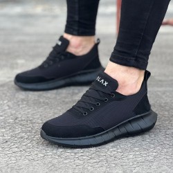 WG063 Kömür Triko Erkek Spor Ayakkabı