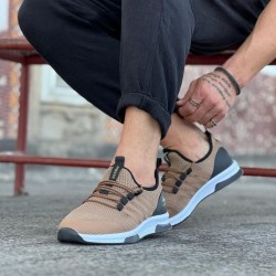 WG103 Taba Triko Erkek Spor Ayakkabı