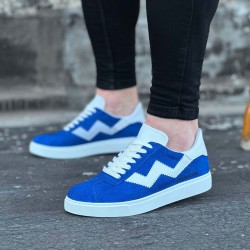 WG160 Mavi Erkek Casual Ayakkabı