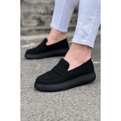 WG161 Kömür Süet Erkek Casual Ayakkabı