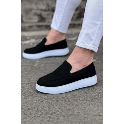 WG161 Siyah Süet Erkek Casual Ayakkabı