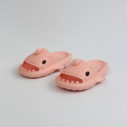 WG500 Köpekbalığı Pembe Unisex Tam Ortopedik Terlik Shark Slides