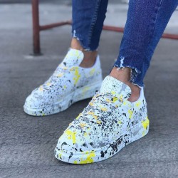 WG501 Sarı Renkli Erkek Casual Ayakkabı