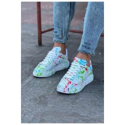 WG501 Yeşil Boyalı Erkek Casual Ayakkabı