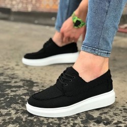 WG503 Siyah Erkek Günlük Ayakkabı