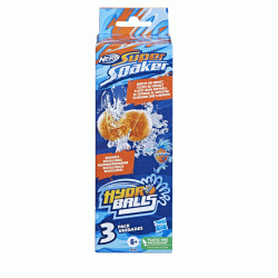 Mey İthalat® F6392 Super Soaker Balls 3lü +6 yaş