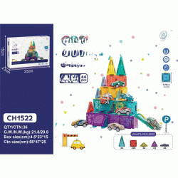 Mey İthalat® 3.75CM Mini  Blok 64 Parça