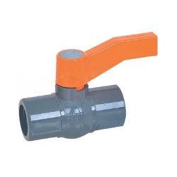 Mey İthalat® 1'lik PVC Küresel Vana Pasolu