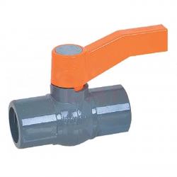 Mey İthalat® 1'lik PVC Küresel Vana Pasolu